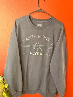 Santa Monica Flyers Aviation Crewneck Sweatshirt - Size L